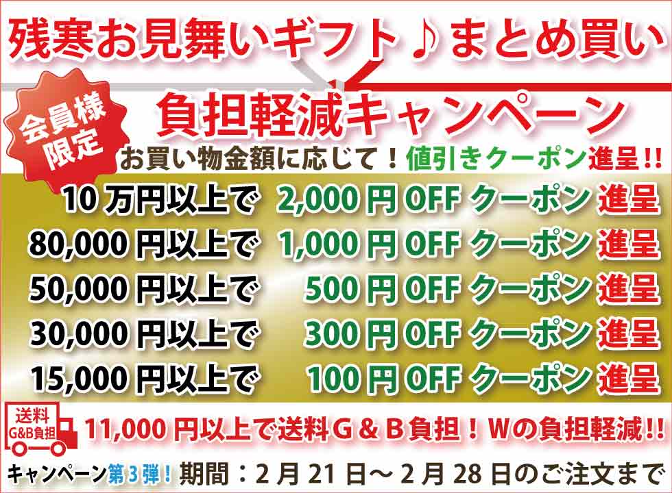 シニアファッションＧ＆Ｂ　高齢者の服　介護服　クーポン　まとめ買い負担軽減キャンペーン