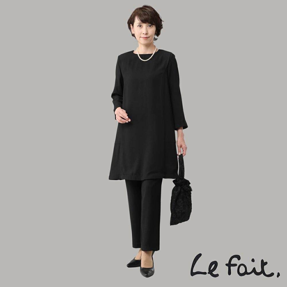 Le fait］フォーマルチュニックパンツスーツ(婦人) | おしゃれなシニア